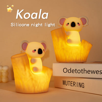 MeWaii® Mini Koala on Tree Branch Silicone Squishy Night Light Cute Perfect Gift