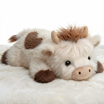 Highland Cow Weighted Heated Plush