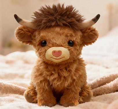 Highland Cow Weighted Heated Plush