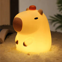Capybara with Orange