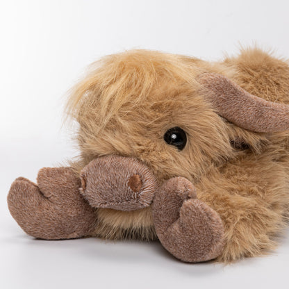 Highland Cow Weighted Heated Plush