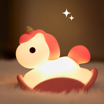 MeWaii® Unicorn Night Light LED Squishy Tap Lamp Best Gift for Baby and Girl